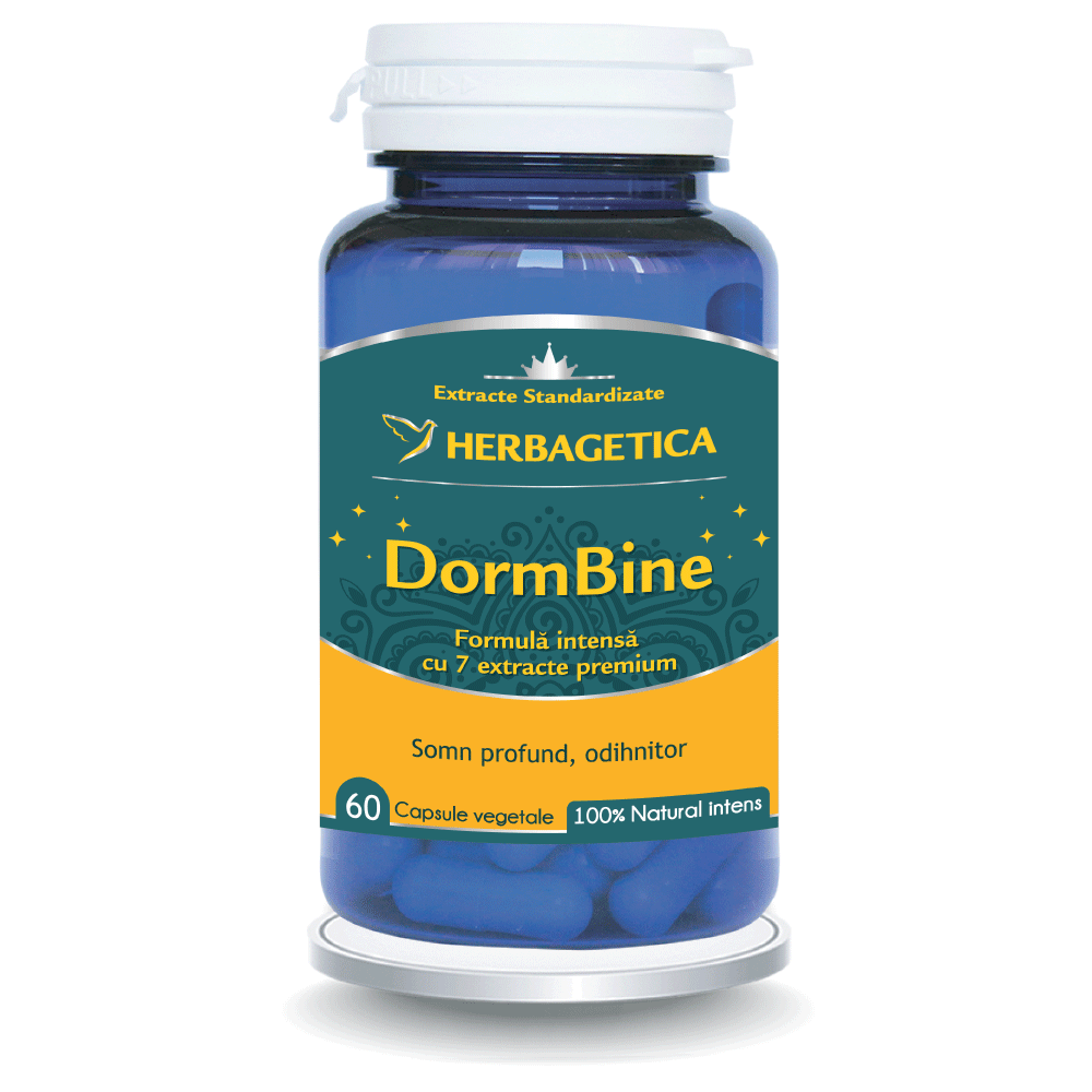 DormBine, 60 capsule vegetale, Herbagetica