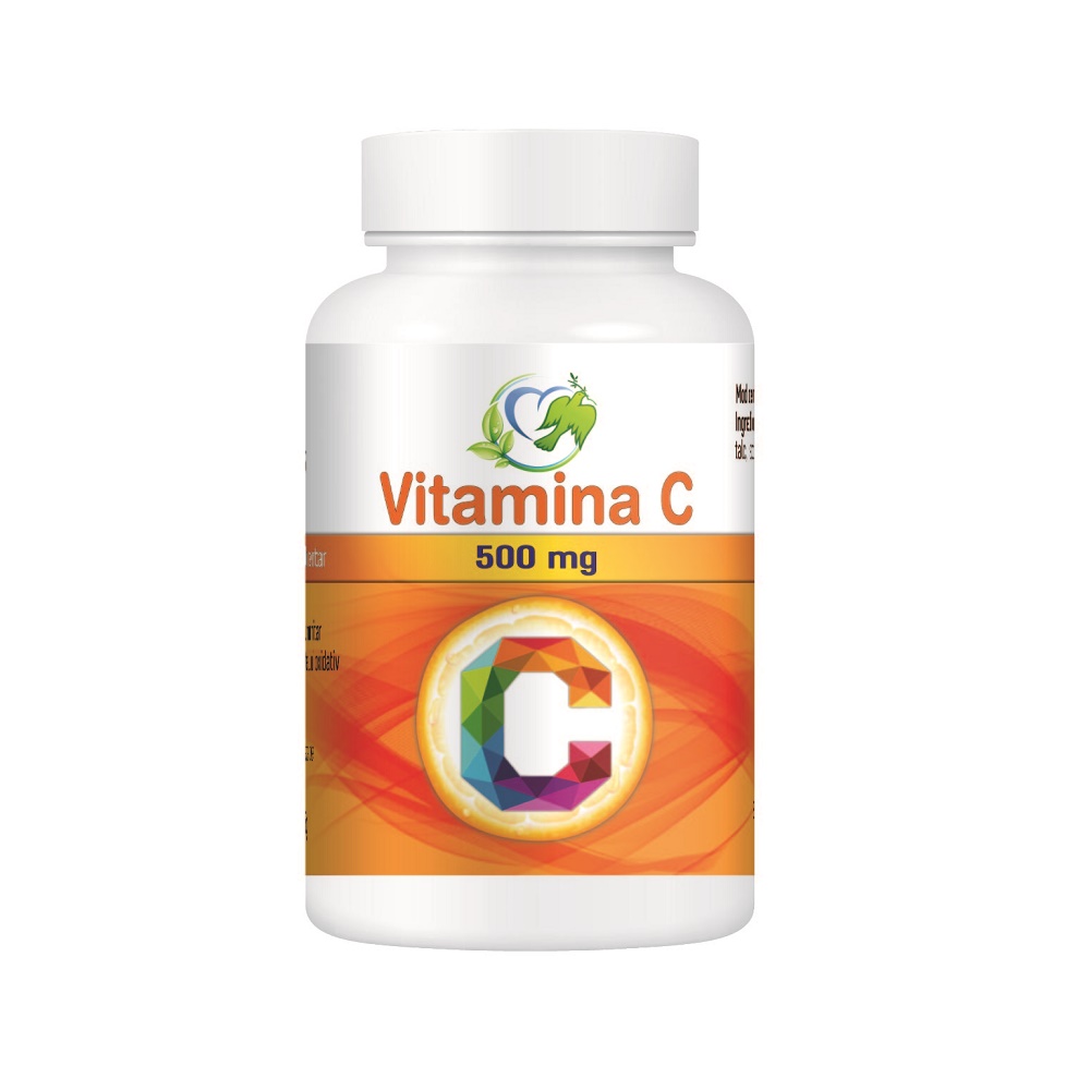 Vitamina C 500 mg, 40 comprimate, Justin Pharma
