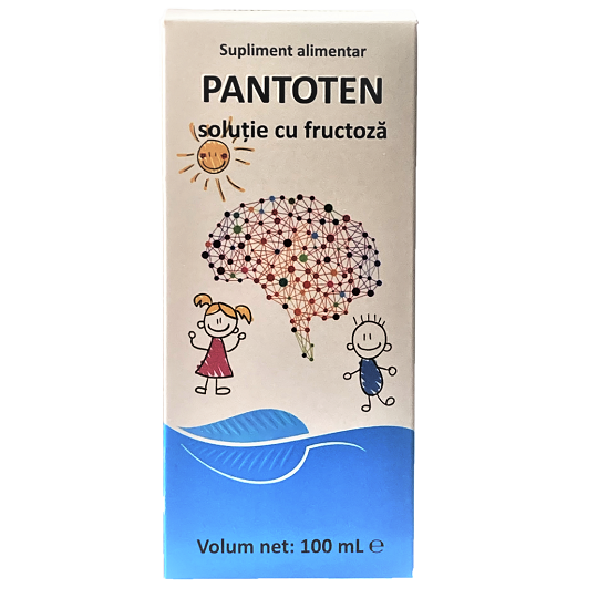Solutie cu fructoza Pantoten, 100 ml, VitaPharm