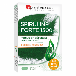 Spirulina + Orz verde, 30 comprimate, Biosunline - Farmacia Helena