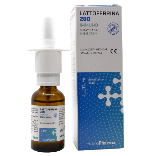 Spray nazal Lattoferrina 200 Immuno, 20ml, PromoPharma