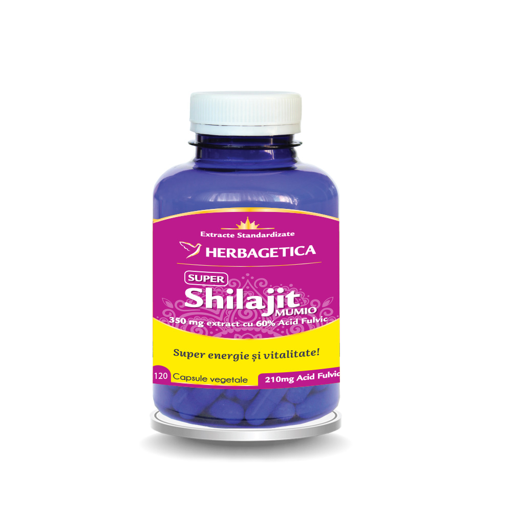 Super Shilajit Mumio, 120 capsule, Herbagetica