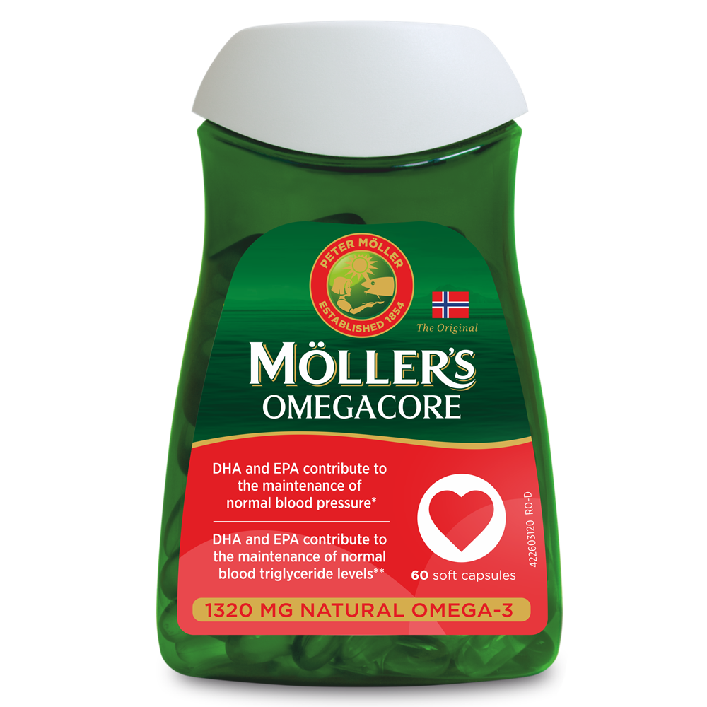 Omegacore, 60 capsule moi, Moller's