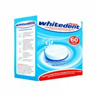 Comprimate efervescente pentru proteze dentare, 60 bucati, Whitedent Plus
