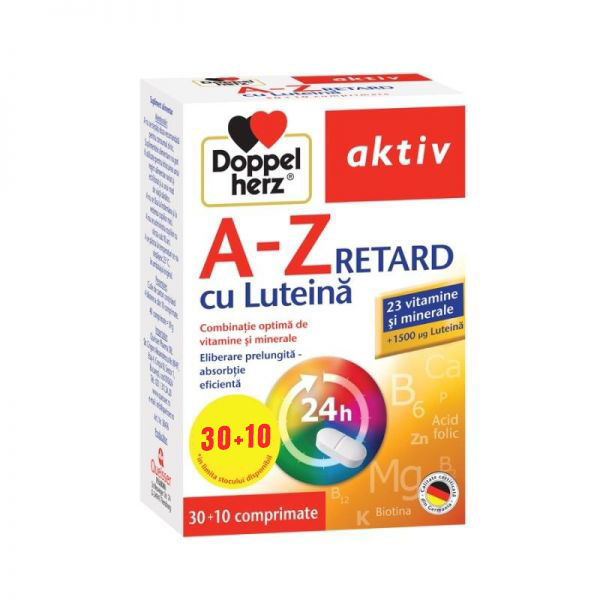 A-Z Depot cu Luteina, 30 + 10 comprimate, Doppelherz