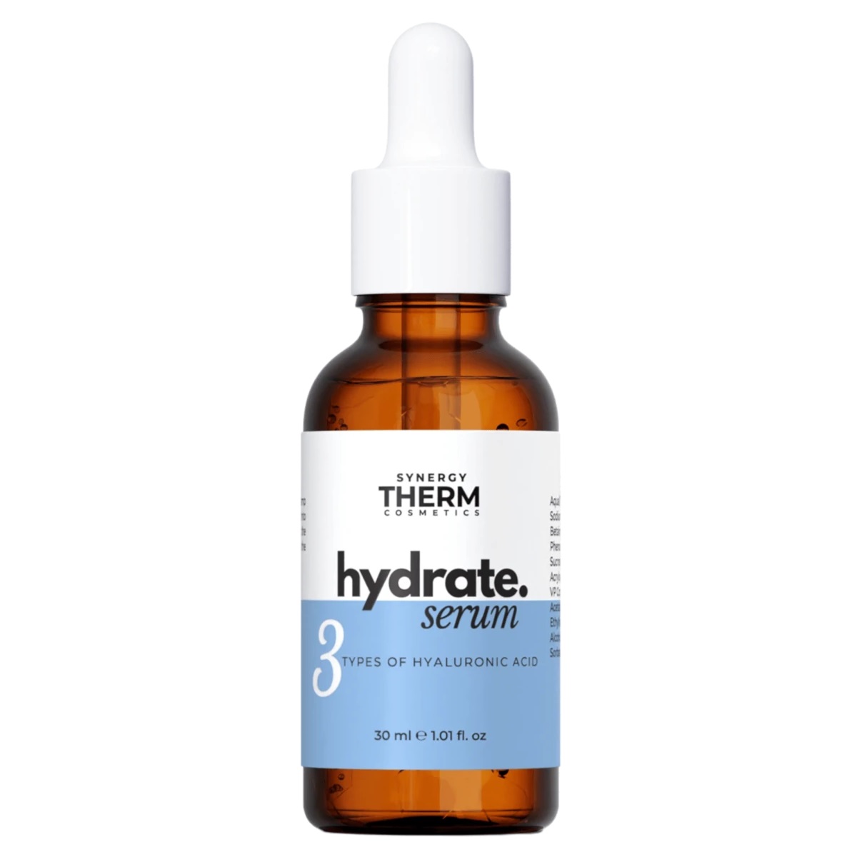 Ser Hidratant Acid Hialuronic, 30 ml, Synergy Therm