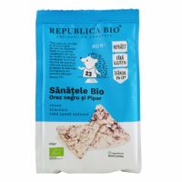 Sanatele BIO cu orez negru si piper, fara gluten, 40g, Republica Bio