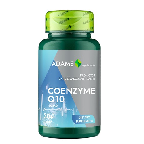 Coenzima Q10, 30 mg, 30 capsule, Adams Vision