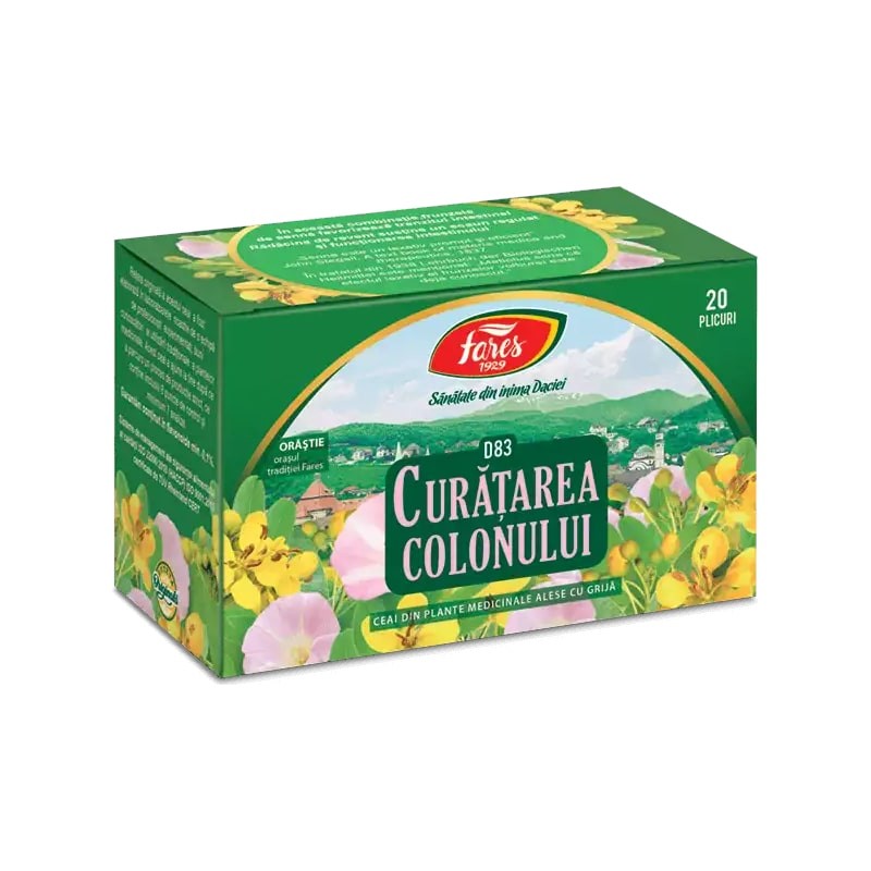Ceai curatare colon 50g - FARES