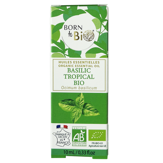 Ulei esential de Busuioc Tropical Bio, 10 ml, Born to Bio