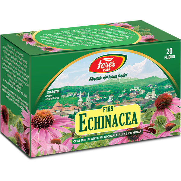 Ceai Echinacea F185, 20 plicuri, Fares