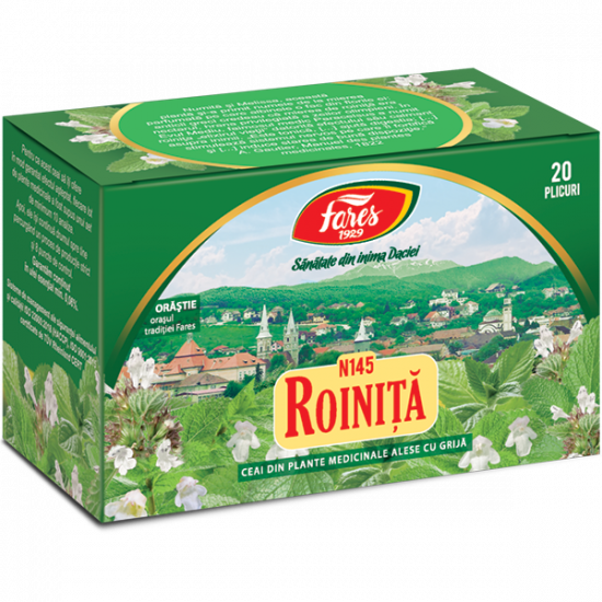 Ceai de Roiniță, N145, 20 plicuri, Fares