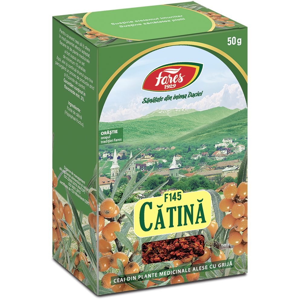 Ceai Catina fructe, 50 g, Fares