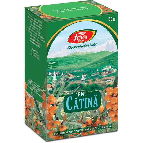 Ceai Catina fructe, F145, 50 g, Fares