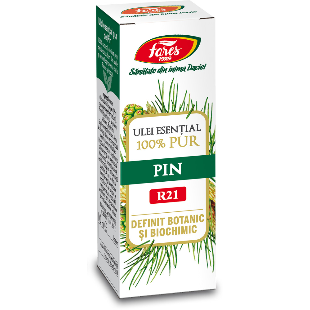 Ulei esential de pin R21, 10 ml, Fares