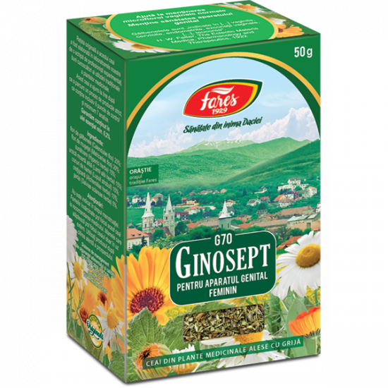 Ceai Ginosept, G70, 50 g, Fares