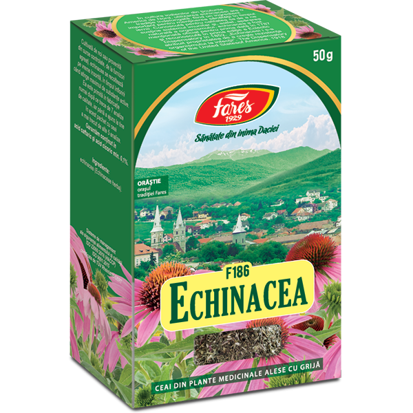 Ceai Echinacea, F186, 50 g, Fares