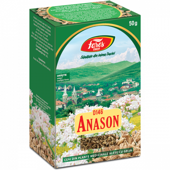 Ceai Anason fructe, D146, 50 g, Fares
