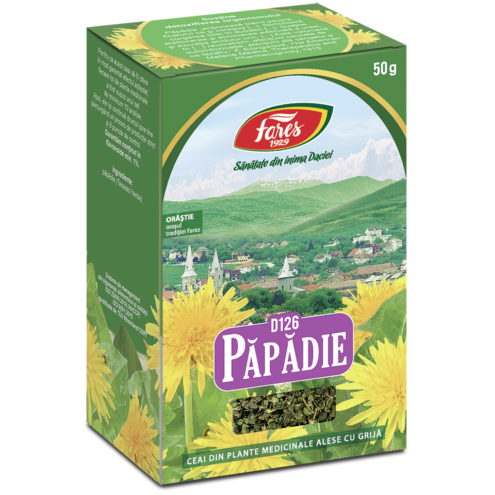 Ceai de Papadie D 126, 50 g, Fares