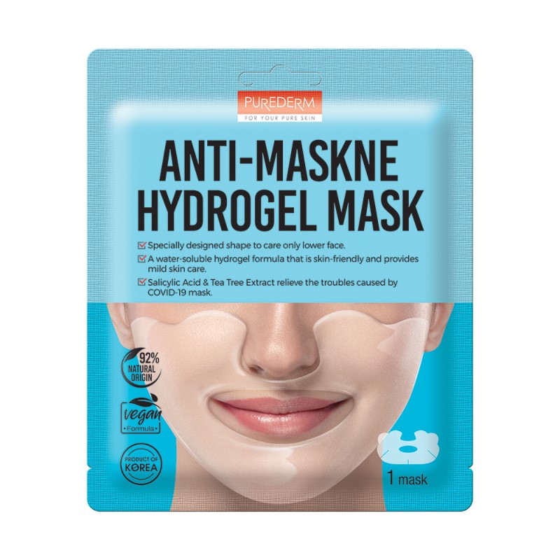 Anti-Maskne, masca hydrogel, 1 buc, Purederm