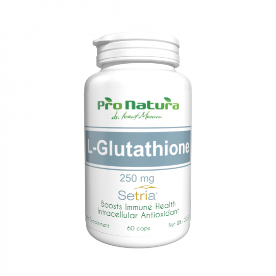 L-Glutation Setria 250mg, 60 capsule, Pro Natura