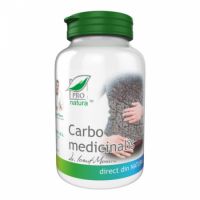 Carbo Medicinalis, 60 capsule, Pro Natura