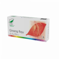 Ginseng Rosu, 30 capsule, Pro Natura