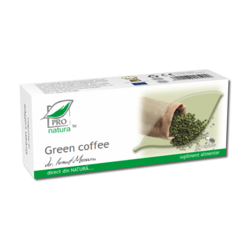 Green Coffee, 30 capsule, Pro Natura