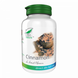 Cinnamon, 60 capsule, Pro Natura