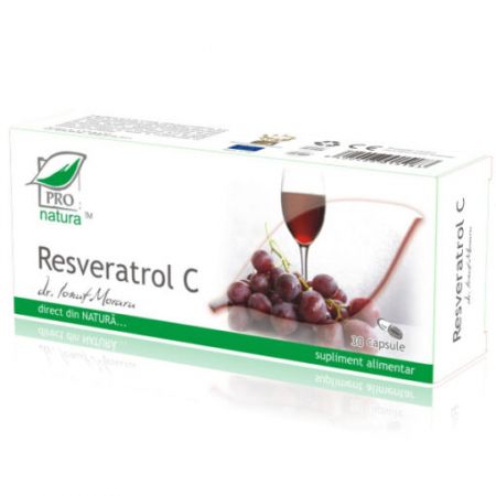 Resveratrol C, 30 capsule - Pro Natura