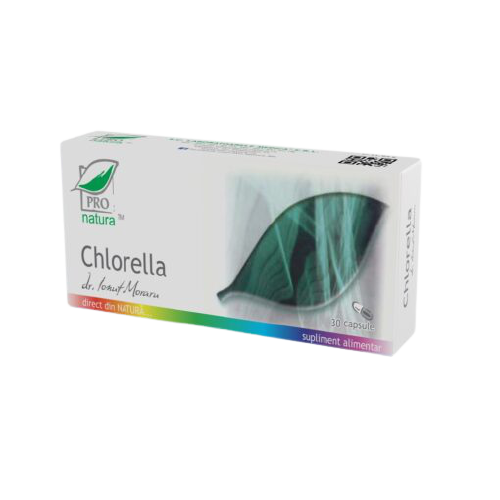 Chlorella, 30 capsule, Pro Natura