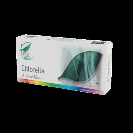 Chlorella, 30 capsule - Pro Natura
