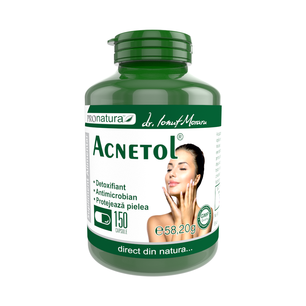 Acnetol, 150 capsule, Pro Natura
