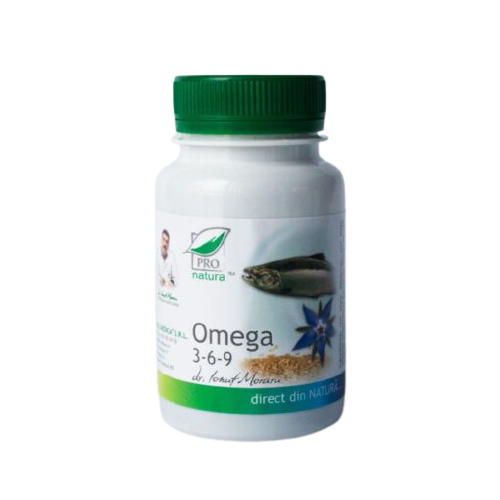 Omega 3-6-9, 20 capsule, Pro Natura