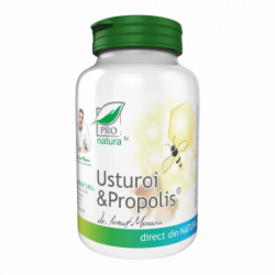 Usturoi & propolis, 60 capsule, Pro Natura