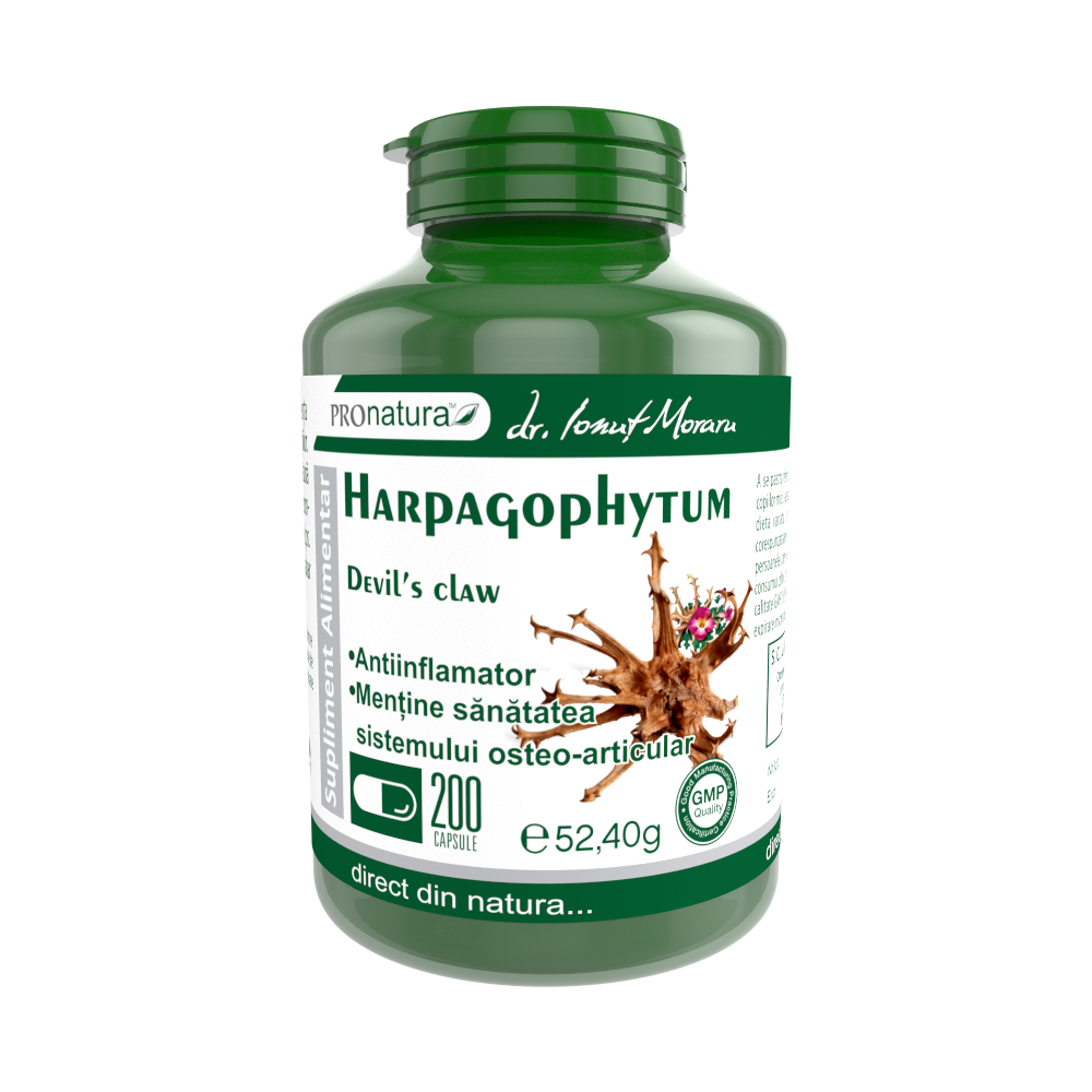 Harpagophytum, 200 capsule, Pro Natura
