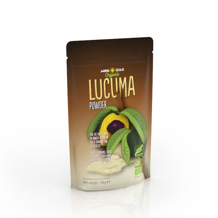 Lucuma pulbere bio, 100 g, Maya Gold