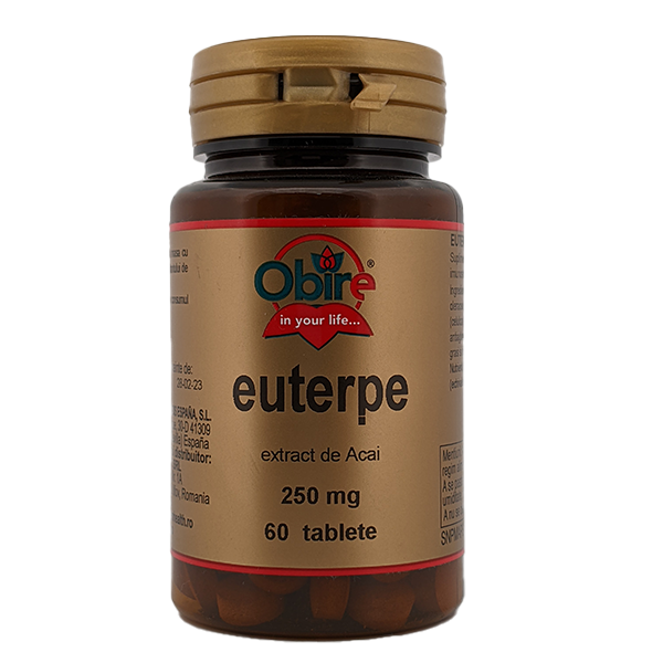 Euterpe 200 mg, 60 tablete, Obire