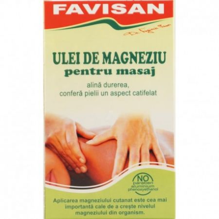 Ulei de magneziu pentru masaj, 125 ml - Favisan