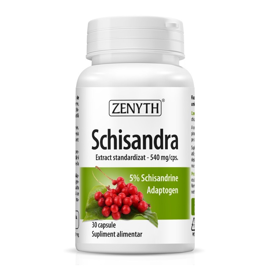 Schisandra, 540 mg, 30 capsule, Zenyth