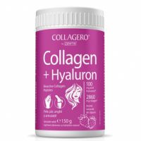 Collagen + Hyaluron cu aroma de capsuni, 150 g, Zenyth