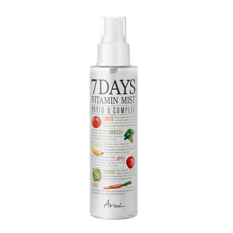 Spray pentru fata 7Days Vitamin Mist, 150 ml, Ariul