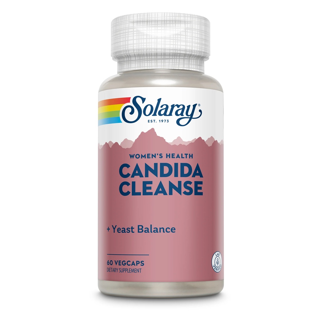 Candida Cleanse Solaray, 60 capsule, Secom