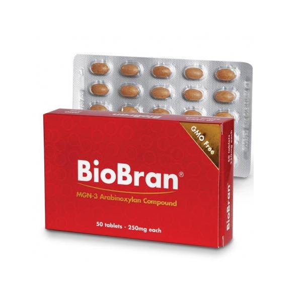 Biobran 250 mg, 50 tablete, Biobran