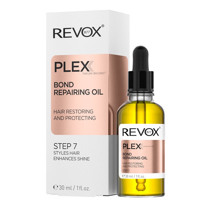 Ulei pentru par Bond repairing Step 7, 30 ml, Revox Plex