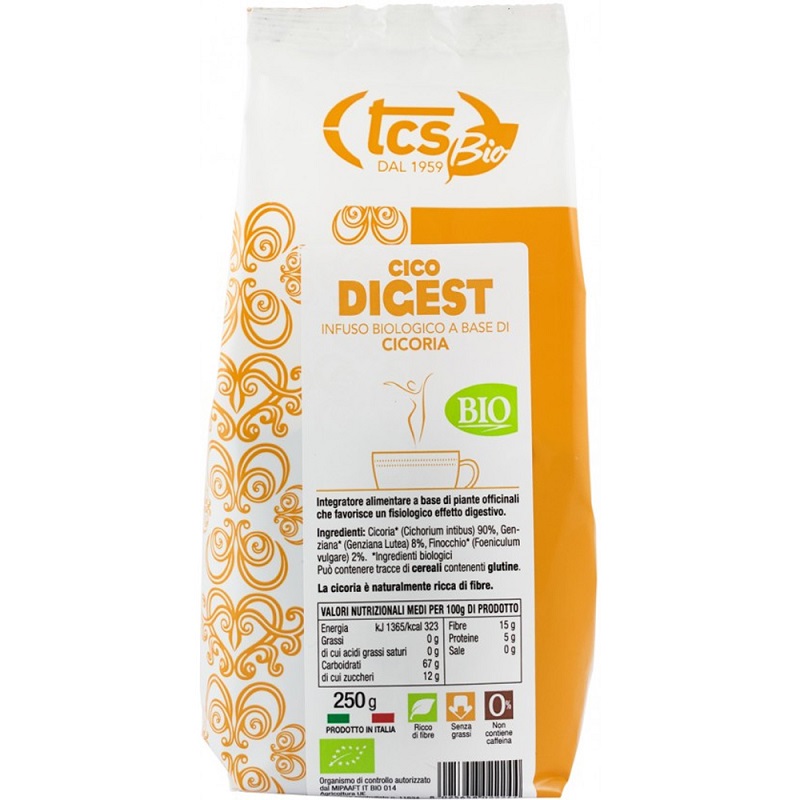 Infuzie Bio pe baza de cicoare Cico Digest, 250 g, Pronat