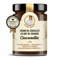 Crema de arahide si cacao Cioconella, Secretele Ramonei, 350g, Remedia