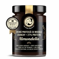 Crema proteica cu migdale cruncy Almondella, Secretele Ramonei, 350g, Remedia