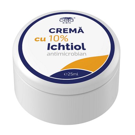 Crema cu 10% ichtiol, 25 ml - Ceta Sibiu