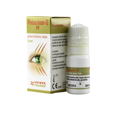 Picaturi oftalmice Potassium-U PF, 10 ml, Unimed Pharma